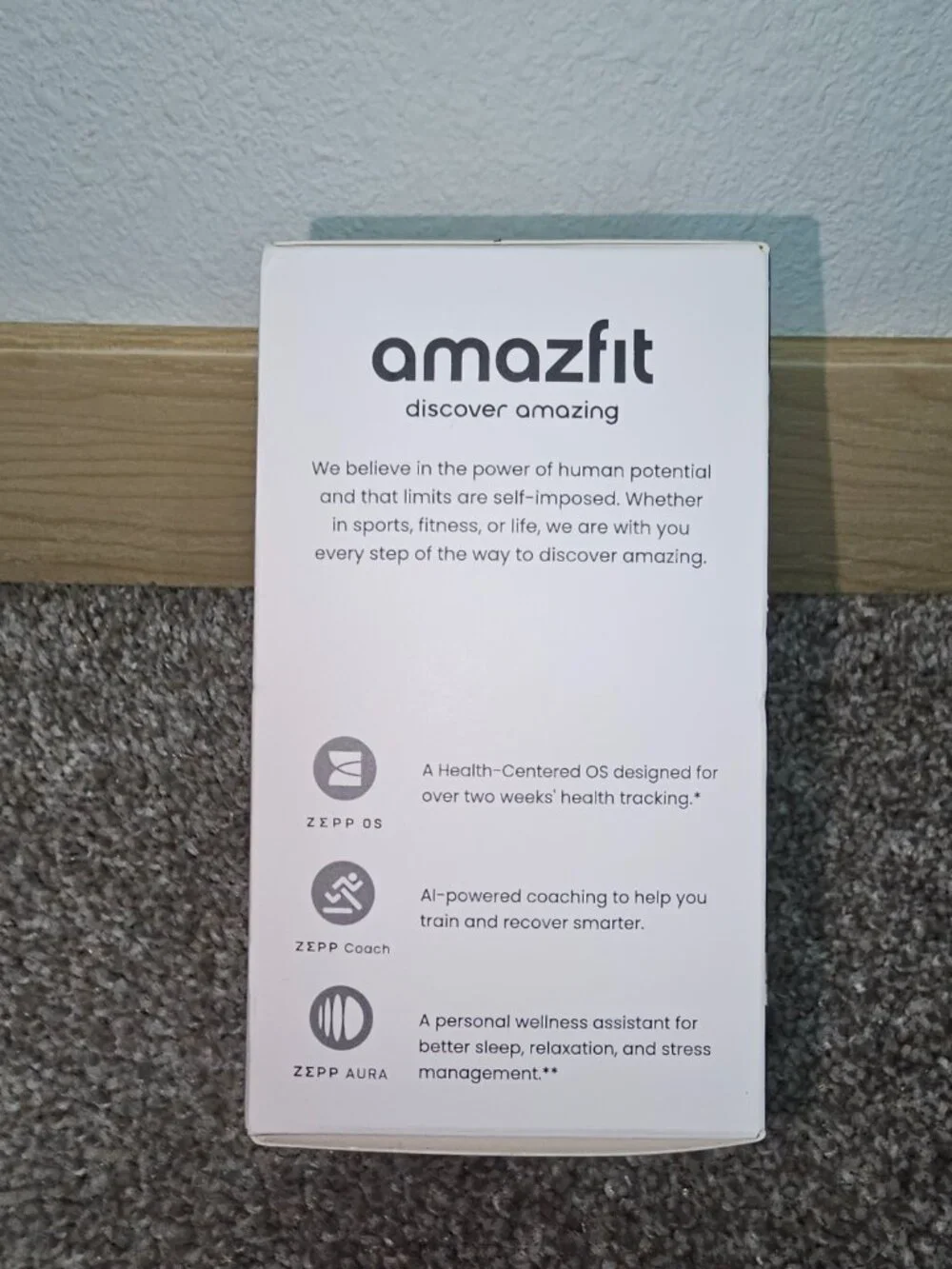 Amazfit Active 2 Round Smartwatch - Black Leather